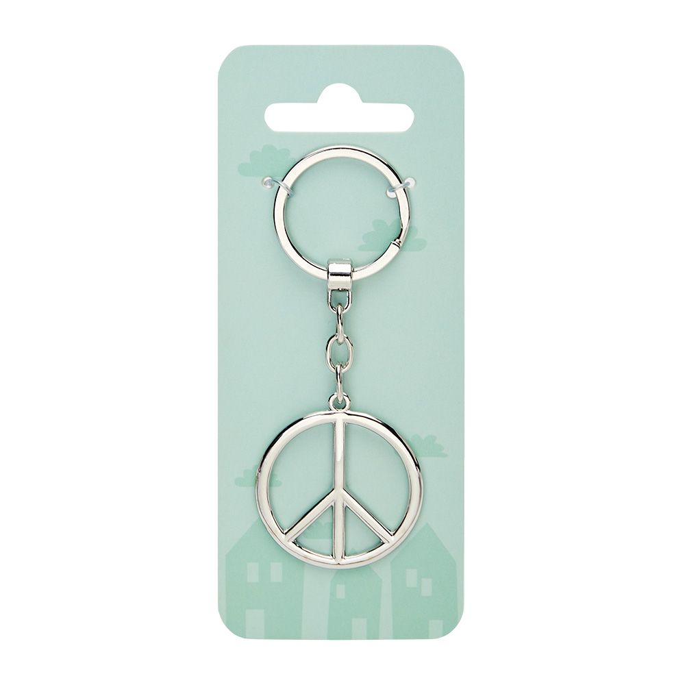 Schlüsselanhänger mit Symbol - Peace