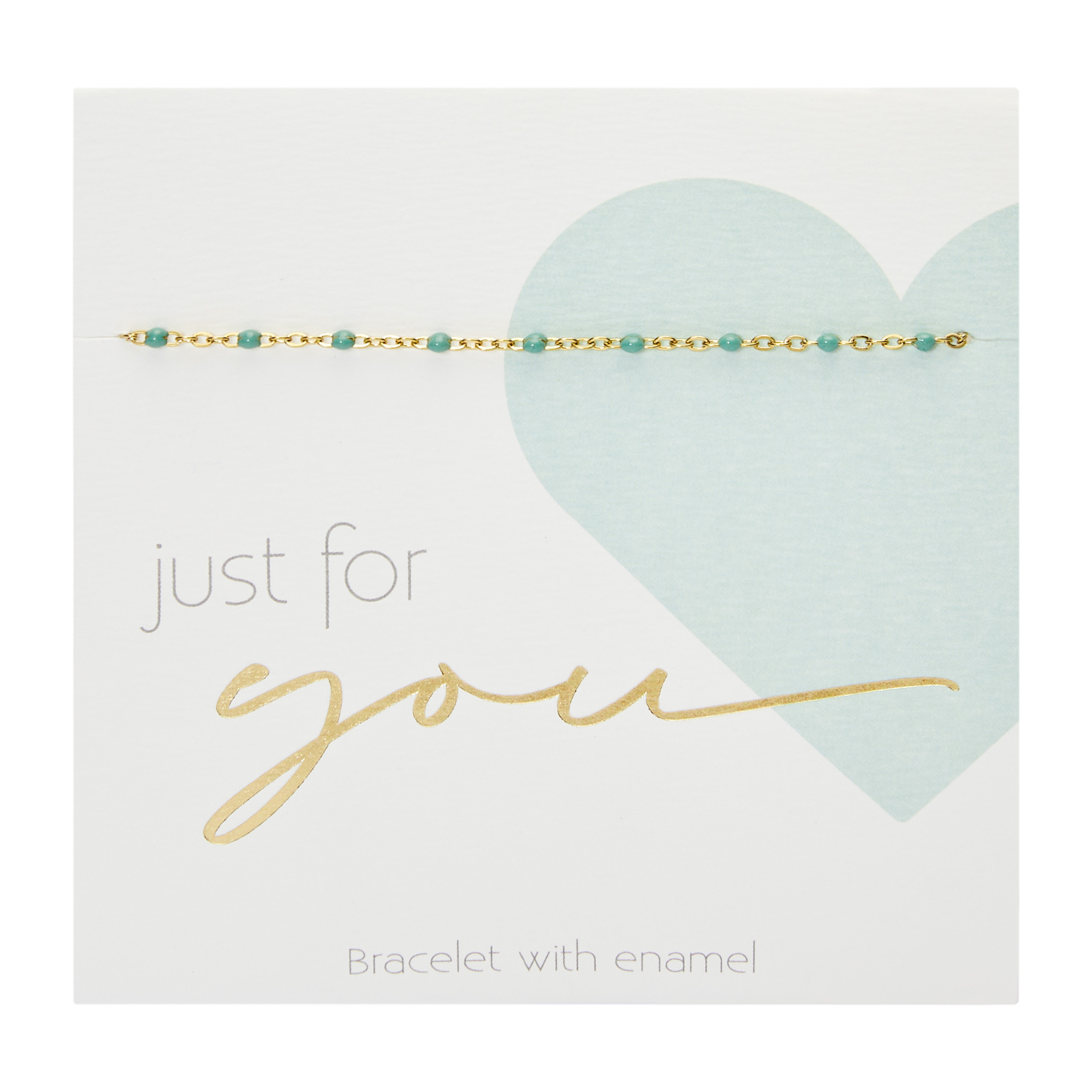 Bracelet-"Just for you"-green