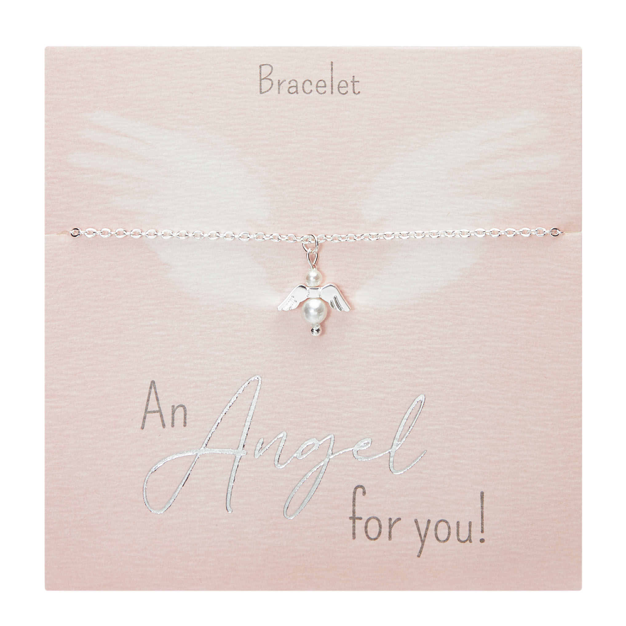 Bracelet-"An Angel for you"-silver pl.