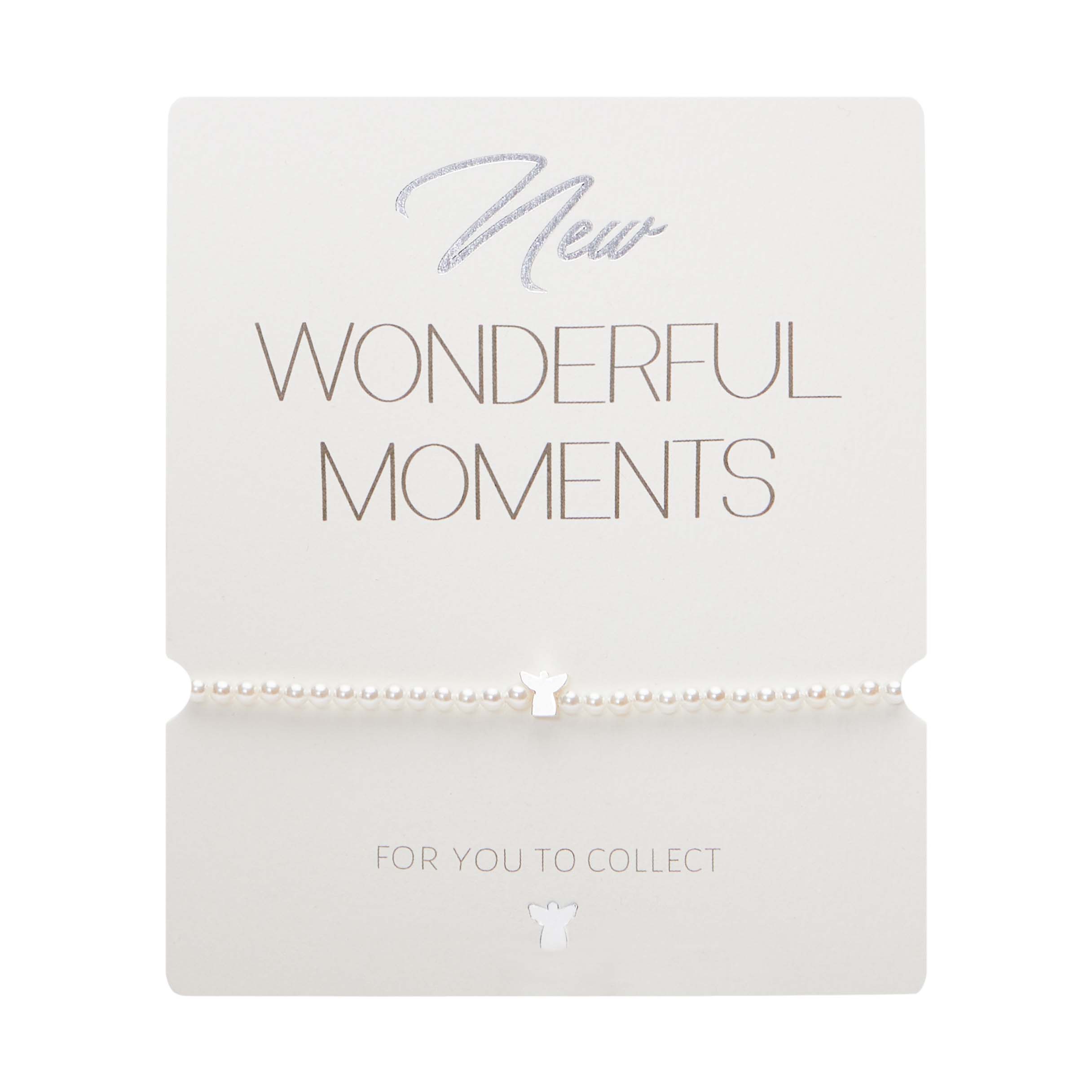 Bracelet-"New Wonderful Moments"-angel-silver pl.