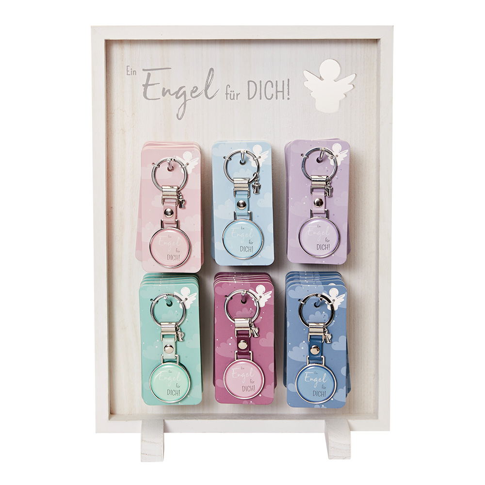 Displaypaket Schlüsselanhänger "Ein Engel für dich"